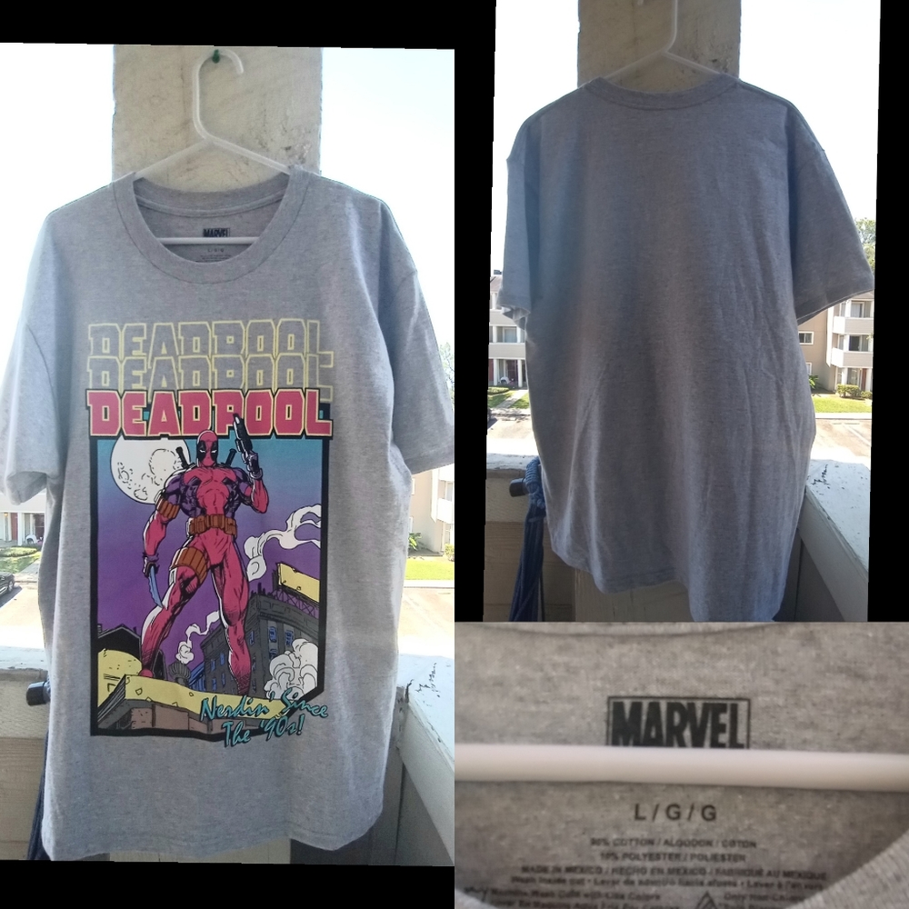 Vintage Marvel's Deadpool Shirt